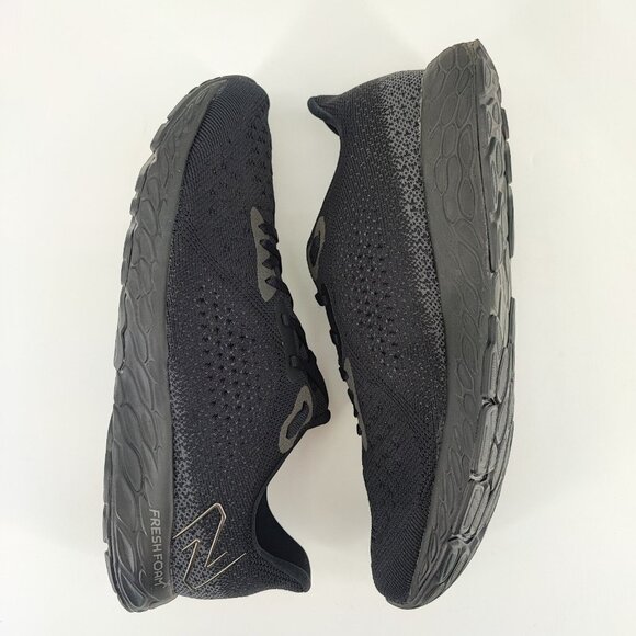 New Balance Men’s Fresh Foam X Triple Black Mesh Running Sneakers Size 10.5 US - Picture 5 of 9